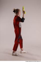 DENISA PILOT STANDING POSE WITH GUN 5